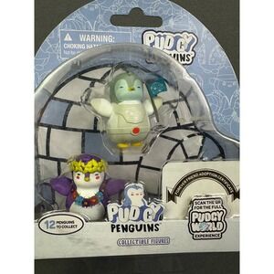 Pudgy Penguins Lil Princess E Igloo Figures 2 in 1 package Adoption Certificate